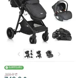 Коляска Moni 3 In 1 Set Rio Black (photo 6)