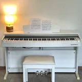 Цифровое пианино Kurzweil M90 белое с банкеткой (photo 1)