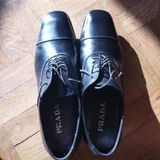 Мужские классические туфли Оксфорды PRADA 42-43 размер (photo 1)