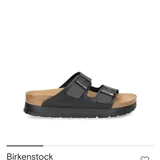 Шлепки Birkenstock черные на платформе 38 размер (photo 1)
