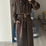 замшевое пальто (photo 1)
