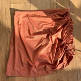 Топ бандо Zara, S + Топ черный FB sisters, S + Топ в стиле бохо, S + Туфли розовый неон, 36р + Перчатки для фитнеса + Платье с драпировкой, M + Тельняшка H&M, M + Лоферы под крокодила, 38р + Очки авиаторы (photo 1)