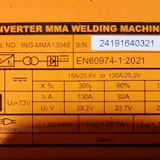 Сварочный инверторный аппарат INGCO 130A (photo 4)