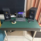 Стол DIY 100 * 55 крашеная фанера с выдвижным ящиком, ноги метал (откручиваются). (photo 2)