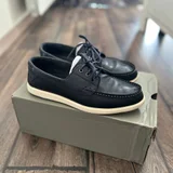 туфли Clark’s, б/у в отличном состоянии, покупались в UK, 41-42 размер, натуральная кожа, надеты несколько раз (photo 1)