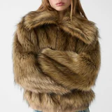 Куртка Stradivarius из искусственного меха (photo 1)
