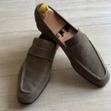 Мужские туфли лоферы Santoni 43 размер (photo 1)