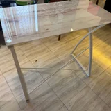Высокий стеклянный стол (photo 2)