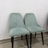 Стул мятный с мягкой обивкой (photo 1)