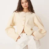 ASOS кремовый жакет (photo 1)