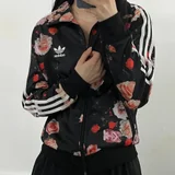 Комплект: Олимпийка и штаны Adidas Florel Firebirb Roses (photo 1)