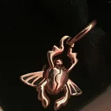 Набор серебряных украшений Pandora с позолотой (photo 4)