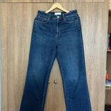 Прямые темно-синие джинсы zara (photo 1)