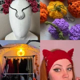 Вязаная тыква большая 20 см (photo 2)