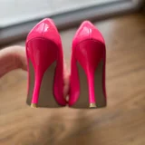 Неоновые розовые туфли на каблуке Wild Diva (photo 4)