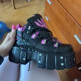 Ботинки Y2K платформенные с заклепками, размер 37-38 (photo 3)