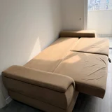 Раскладной диван бежевый (photo 2)