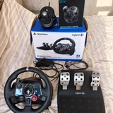 Logitech G29 + коробка передач Driving Force Shifter (photo 1)