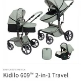 Детская коляска Kidilo 609 2-in-1 Travel System (photo 1)