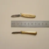 Латунный брелок с позолотой (photo 3)
