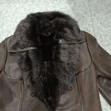 Винтажная дублёнка с мехом норки (photo 6)