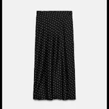 Юбка сатиновая ZARA. Новая. Размер XS. Большемерит в сторону S. Актуальная коллекция. (photo 2)