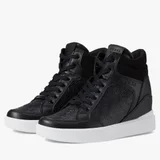 Кроссовки Guess Black High-Top Patterned Sneakers (photo 2)