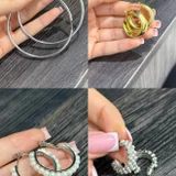 Серьги бижутерия (photo 1)