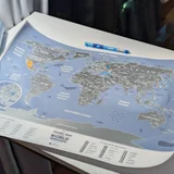 Скретч-карта мира 1DEA.me Travel Map Weekend (photo 2)