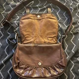 Кожаная сумка Longchamp Idole винтажная (photo 2)