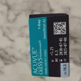 Контактные линзы Acuvue 1-Day Oasys HydraLuxe 30 штук (photo 3)