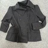 Женское полупальто Dorothy Perkins темно-серое (photo 2)