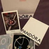Браслет Pandora с шармами и подарочной упаковкой (photo 1)