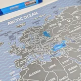 Скретч-карта мира 1DEA.me Travel Map Weekend (photo 3)