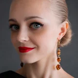 Серьги ручной работы Amber (photo 2)