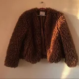 Куртка из экомеха Bershka Teddy S (photo 3)