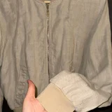 Льняной бомбер ARMANI (photo 1)