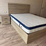 Кровать с подъёмным механизмом и двумя тумбами (photo 1)