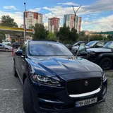 сдаю помесячно свою машину jaguar f space 700$ 2,0 дизель, автомат, красивый синий цвет, белый салон, телефон 511103121 (photo 2)
