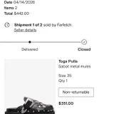 Сабо Toga Pulla Sabot Metal Mules (photo 2)
