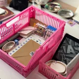 Коробки для хранения розовые 2 шт (photo 1)