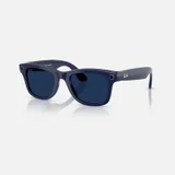 Умные очки Ray-Ban Meta Wayfarer Gen 2 Shiny Cosmic Blue (photo 1)