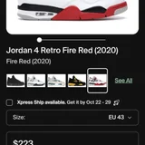 Кроссовки Jordan 4 Retro (photo 7)
