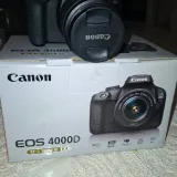 Фотоаппарат Canon EOS 4000D EF-S 18-55 III KIT с картой памяти 64 ГБ (photo 1)