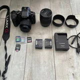 Камера Panasonic Lumix G80 с двумя объективами и аксессуарами (photo 1)