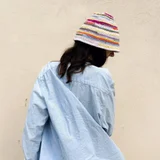 Вязаная панама в стиле Miu-Miu (photo 3)