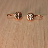 Женские золотые серьги СССР (photo 1)