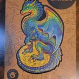 Деревянный пазл Unidragon (дракон) (photo 1)