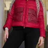 Красноя короткая куртка Armani Exchange, размер S (photo 5)
