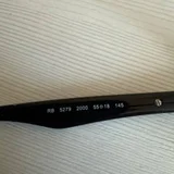 Ray-Ban (модель: RB 5279, оригинал), очки для чтения, линзы −1,25. Линзы можно заменить. Куплены в сети магазинов Roniko. Чехол в комплекте. Торг уместен (photo 4)
